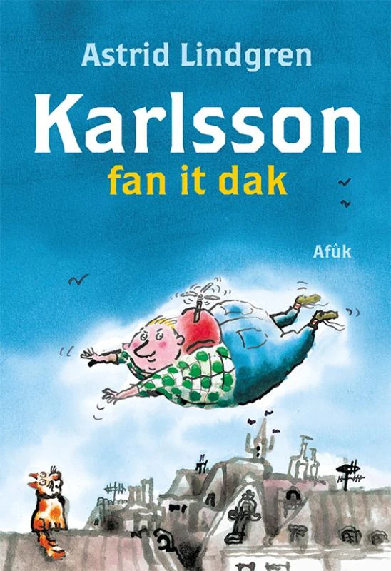 Karlsson fan it dak – Astrid Lindgren – boek cover