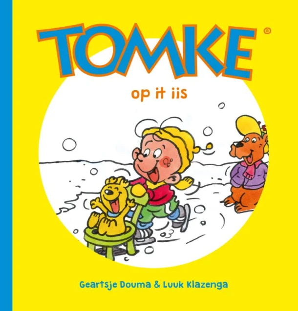 Tomke op it iis – Geartsje Douma – boek cover