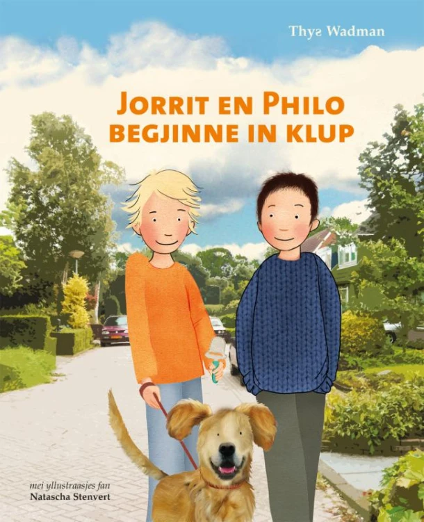 Jorrit & Philo begjinne in klup – Thys Wadman – boek cover