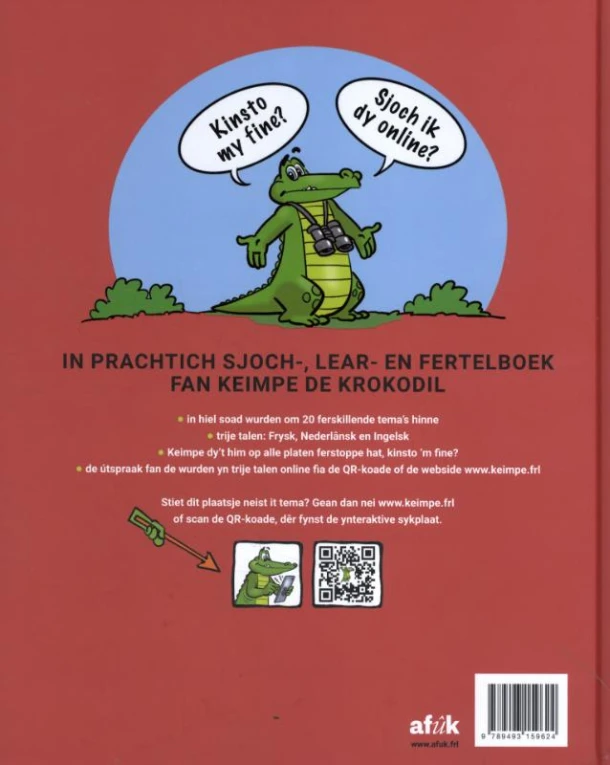 Wêr is Keimpe? – Aart Cornelissen – boek cover