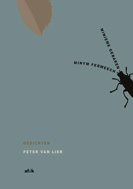 Minym ferweech / Minieme gebaren – Peter van Lier – boek cover