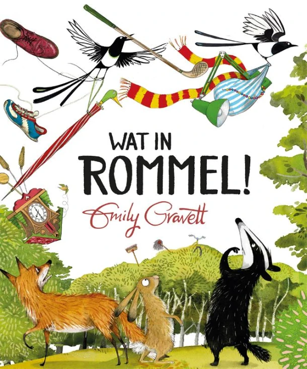 Wat in rommel! – Emily Gravett – boek cover