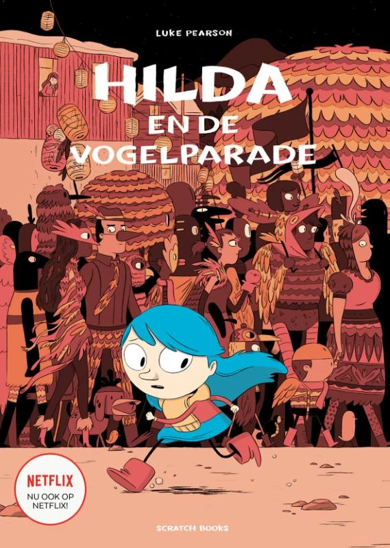 Hilda en de vogelparade – Luke Pearson – boek cover