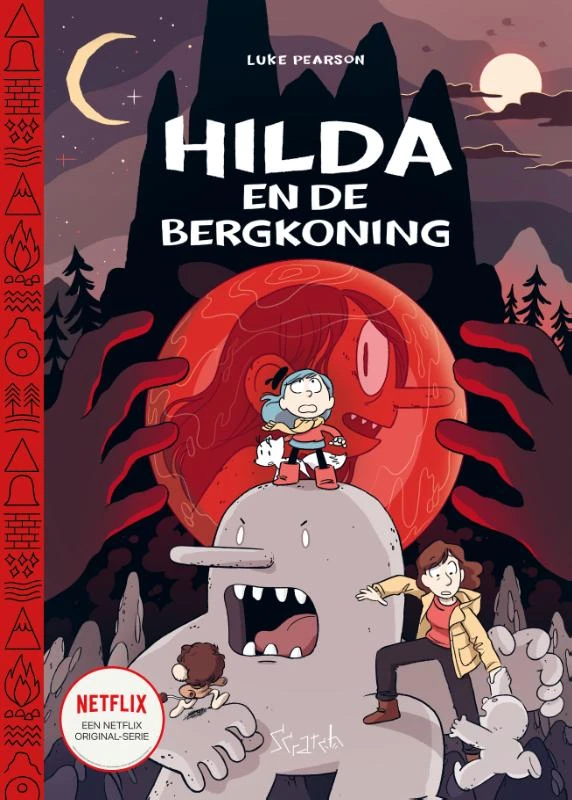 Hilda en de bergkoning – Luke Pearson – boek cover