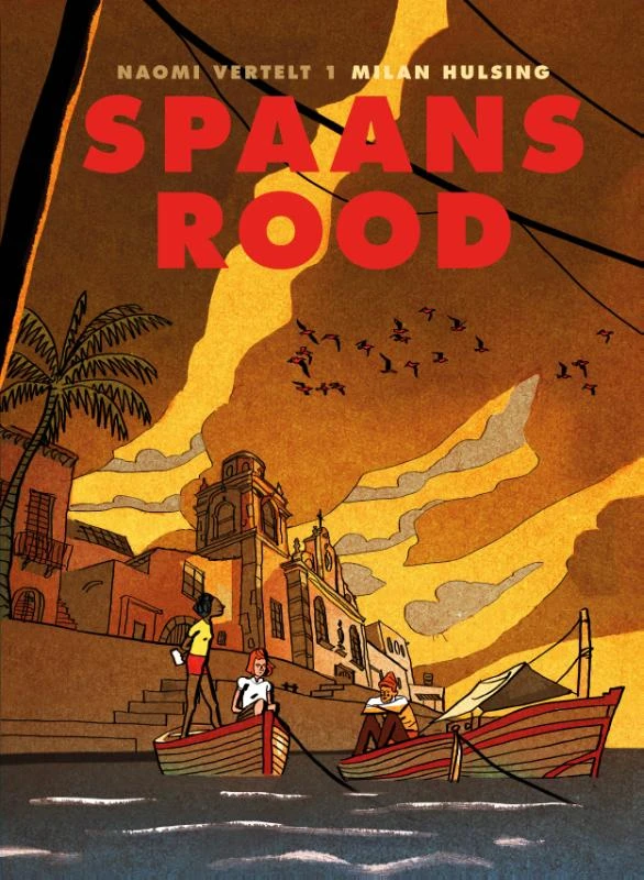 Spaans Rood – Milan Hulsing – boek cover