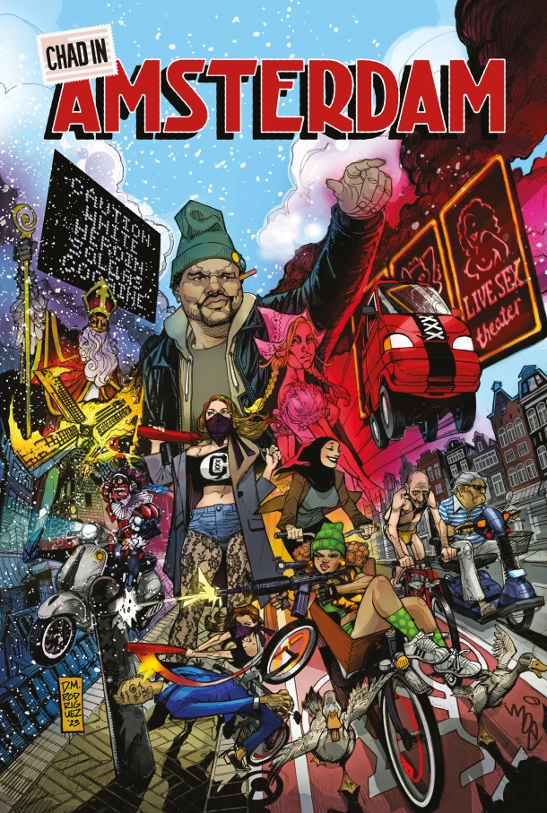 Chad in Amsterdam – Chad Bilyeu – boek cover