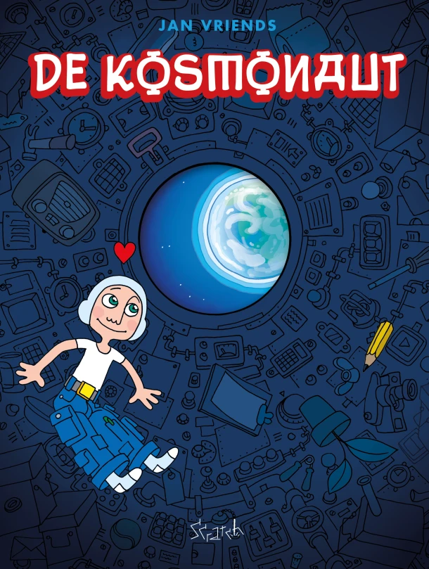 De Kosmonaut – Jan Vriends – boek cover