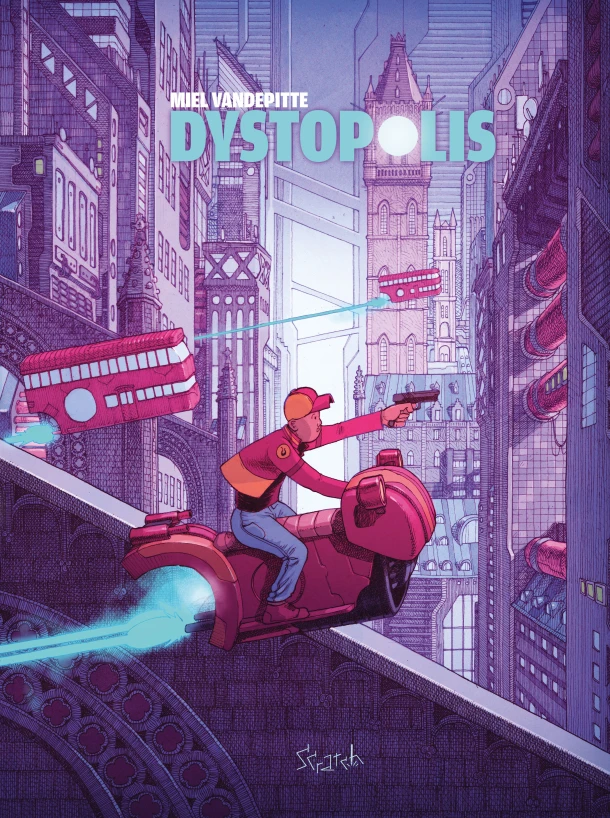 Dystopolis – Miel Vandepitte – boek cover