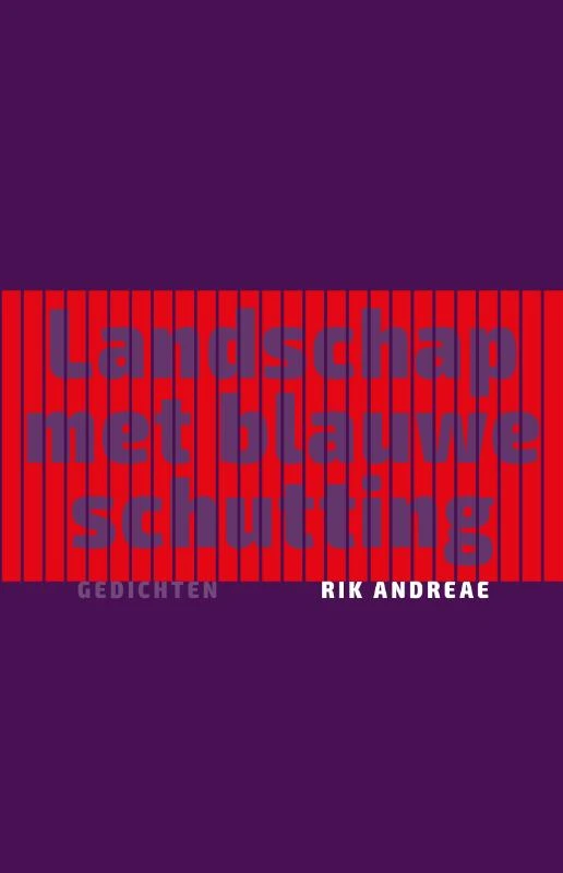 Landschap met blauwe schutting – Rik Andreae – boek cover