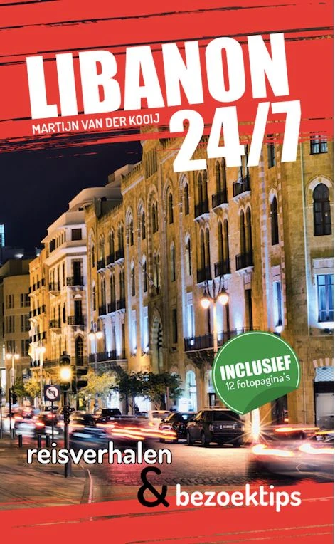 Libanon 24/7 – Martijn Van der Kooij – boek cover