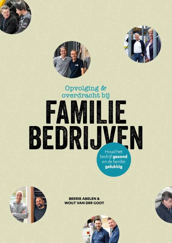 Opvolging en overdracht bij familiebedrijven – Berrie Abelen – boek cover