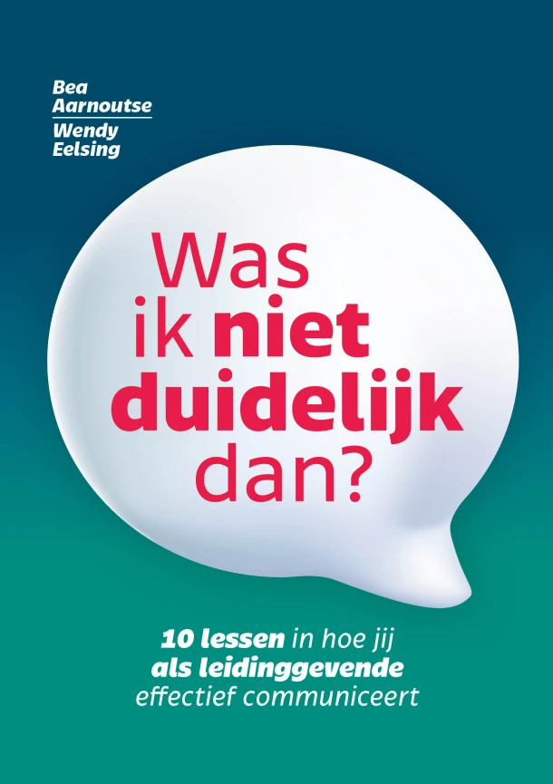 Was ik niet duidelijk dan – Bea Aarnoutse – boek cover