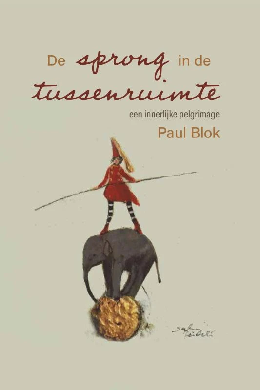 De sprong in de tussenruimte – Paul Blok – boek cover