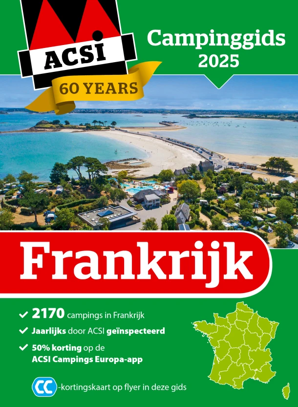 ACSI Campinggids Frankrijk 2025 – ACSI – boek cover