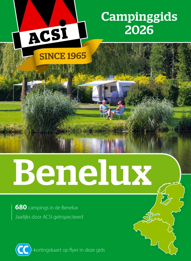 ACSI Campinggids Benelux 2026 – ACSI – boek cover