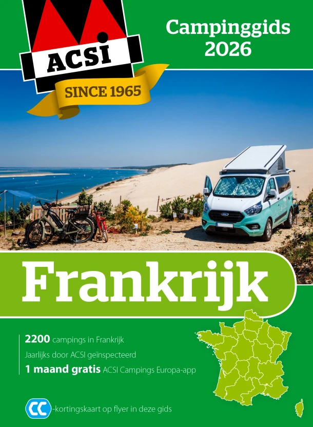 ACSI Campinggids Frankrijk 2026 – ACSI – boek cover