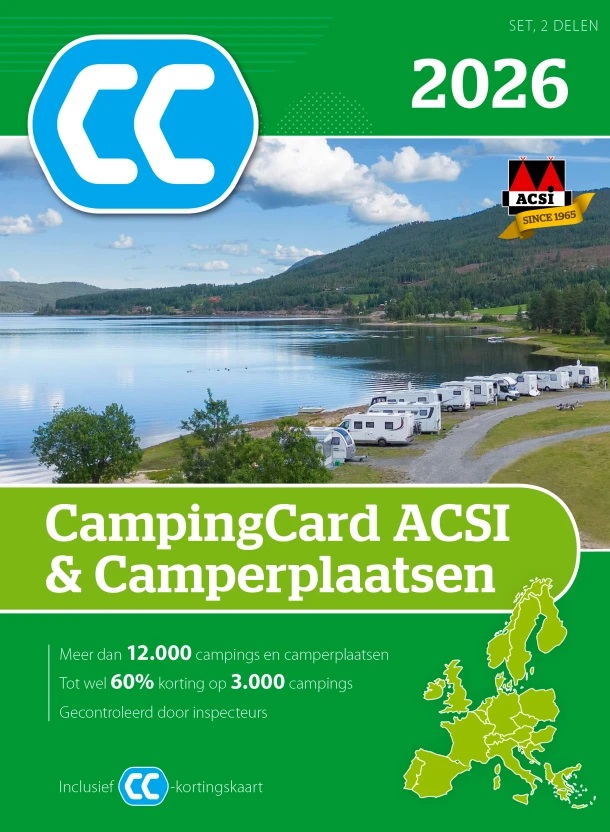 CampingCard ACSI & Camperplaatsen 2026 (set) – ACSI – boek cover