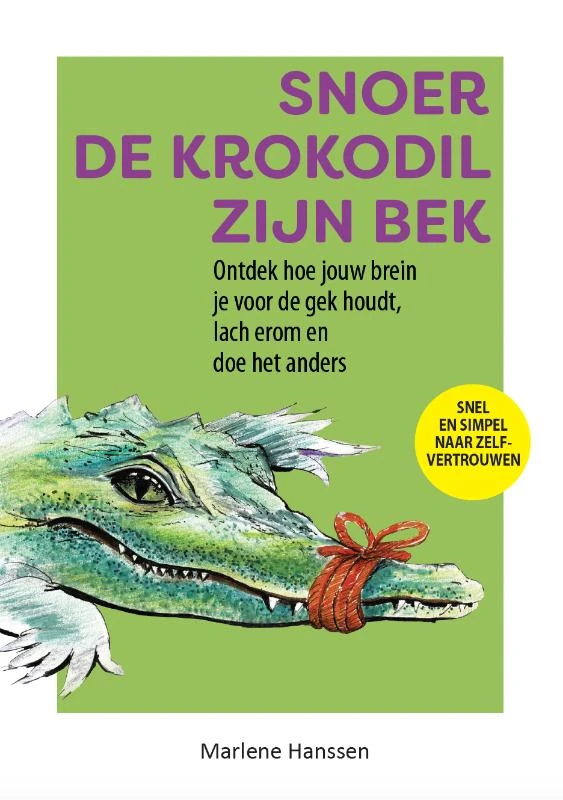 Snoer de krokodil zijn bek – Marlene Hanssen – boek cover
