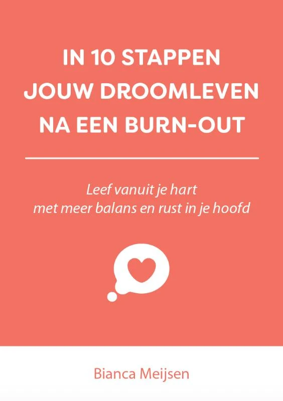 In 10 stappen jouw droomleven na een burn-out – Bianca Meijsen – boek cover