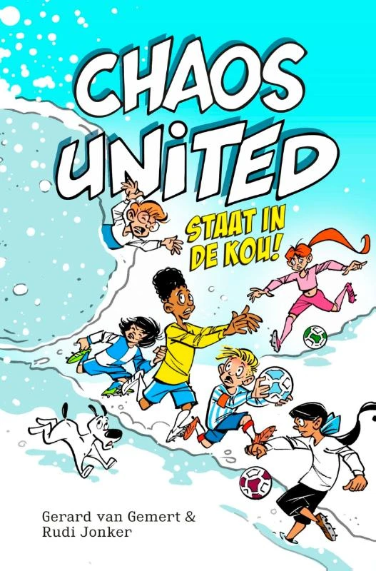 Chaos United staat in de kou! – Gerard van Gemert – boek cover
