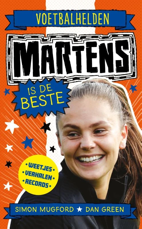 Voetbalhelden - Martens is de beste – Simon Mugford – boek cover