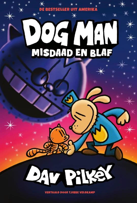 Dog Man 9 - Dog Man: Misdaad en blaf – Dav Pilkey – boek cover