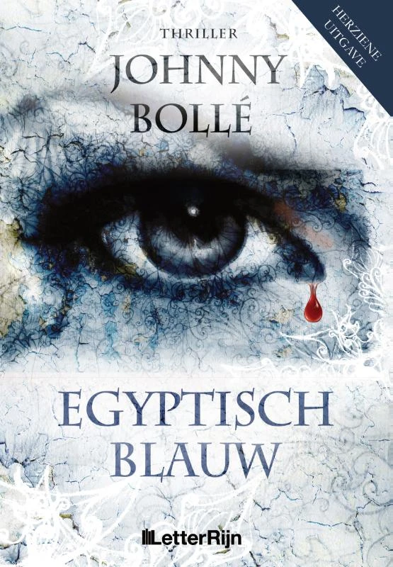 Egyptisch blauw – Johnny Bollé – boek cover