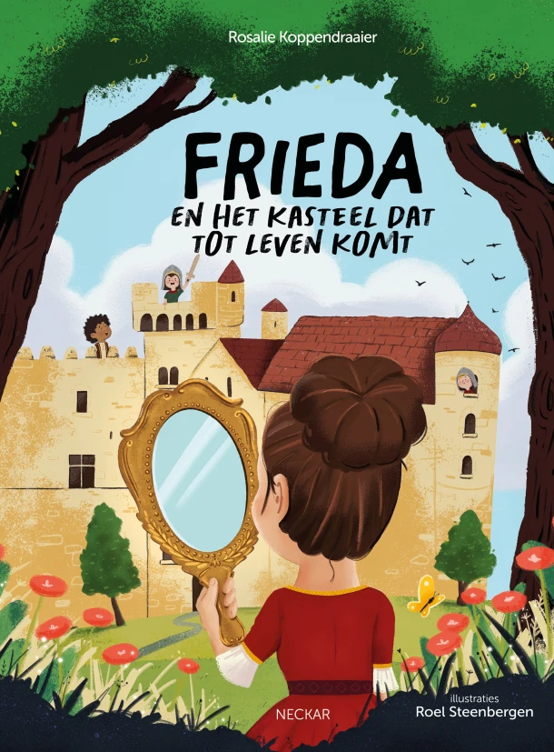 Frieda en het kasteel dat tot leven komt – Rosalie Koppendraaier – boek cover
