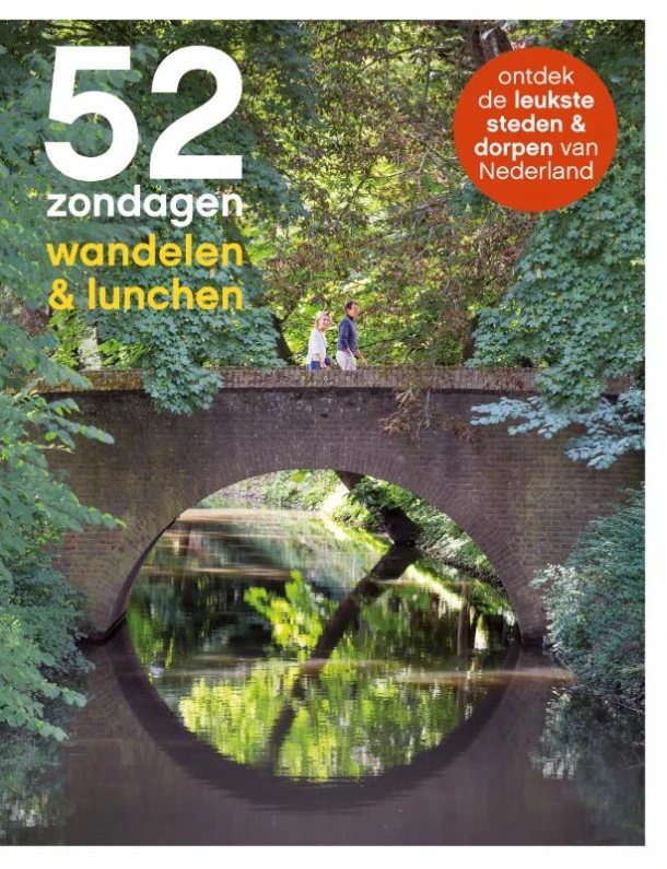 52 Zondagen wandelen & lunchen – Ellie Brik – boek cover