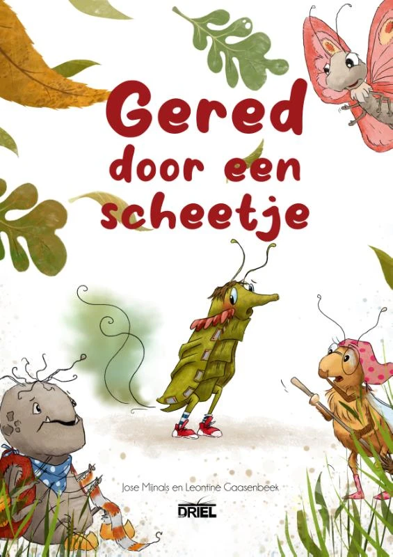 Gered door een scheetje – Jose Mijnals – boek cover
