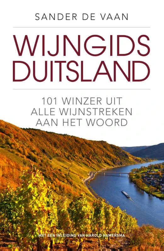 Wijngids Duitsland – Sander de Vaan – boek cover