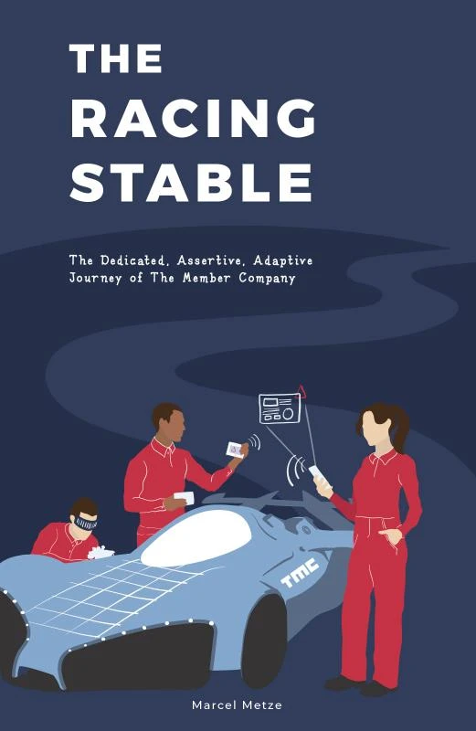 The Racing Stable – Marcel Metze – boek cover