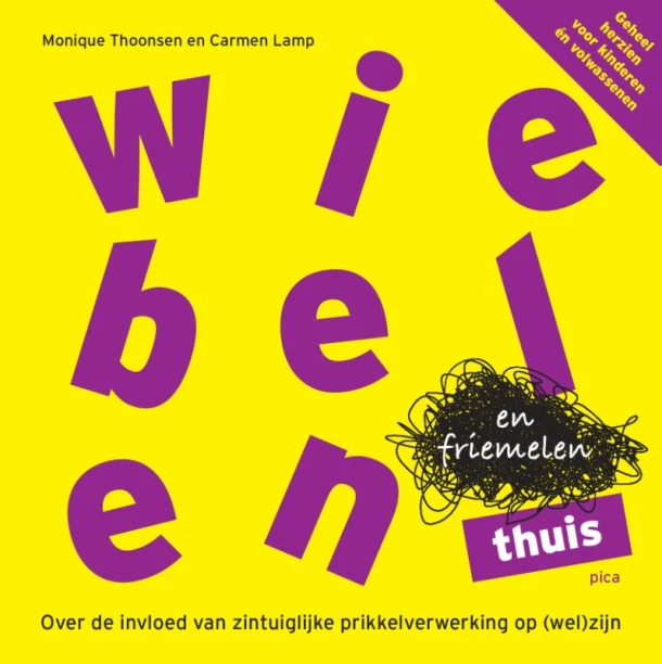 Wiebelen en friemelen thuis – Monique Thoonsen – boek cover