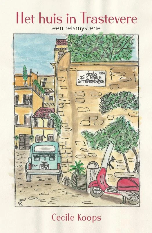 Het huis in Trastevere – Cecile Koops – boek cover