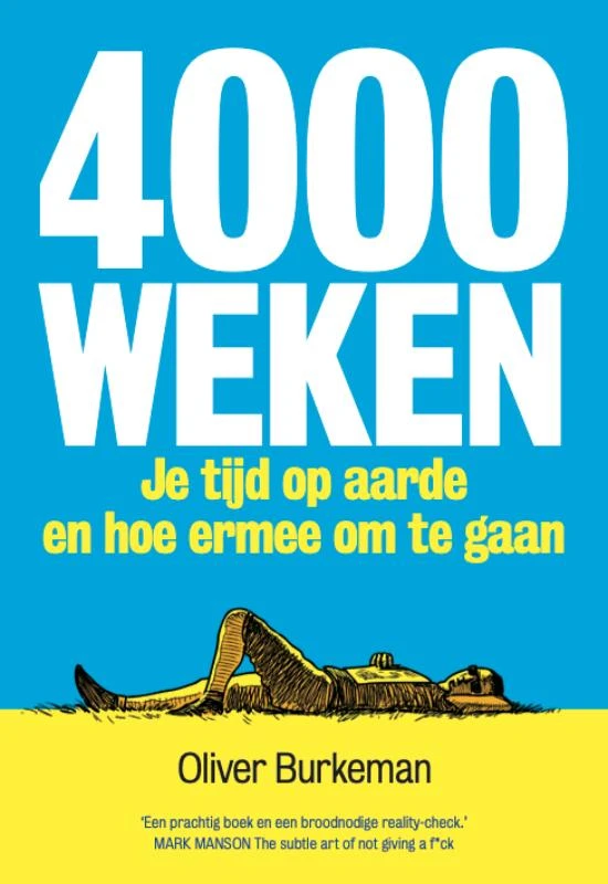 4000 weken – Oliver Burkeman – boek cover