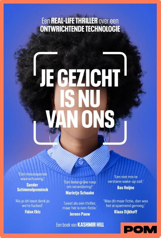 Je gezicht is nu van ons – Kashmir Hill – boek cover