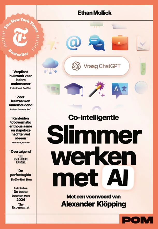 Co-intelligentie – Ethan Mollick – boek cover