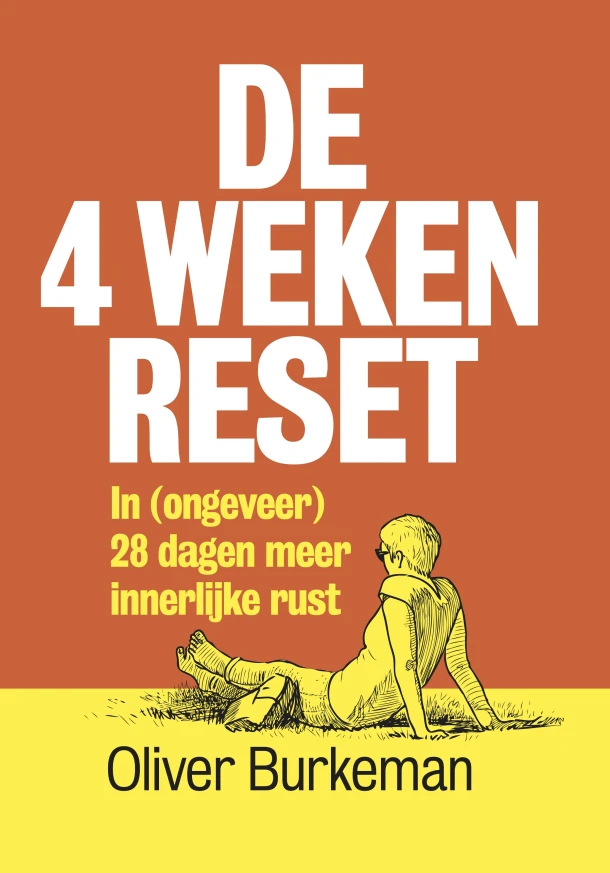 De 4 weken reset – Oliver Burkeman – boek cover