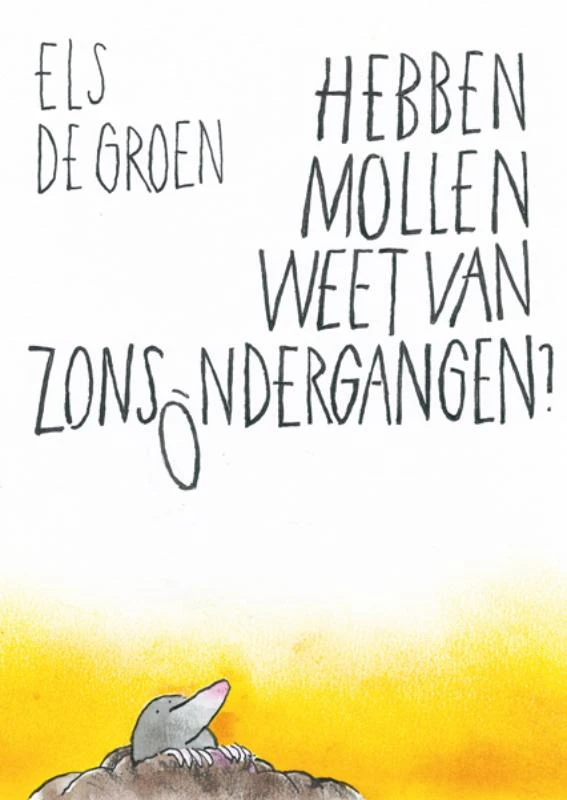 Hebben mollen weet van zonsondergangen? – Els de Groen – boek cover