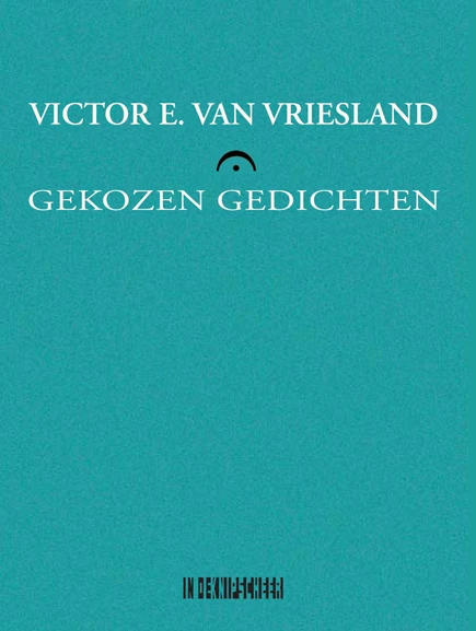 Gekozen gedichten – Victor E. van Vriesland – boek cover