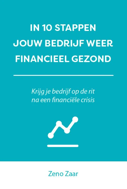 In 10 stappen je bedrijf weer financieel gezond – Zeno Zaar – boek cover