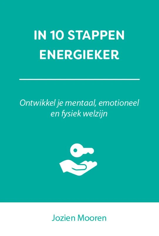 In 10 stappen energieker – Jozien Mooren – boek cover