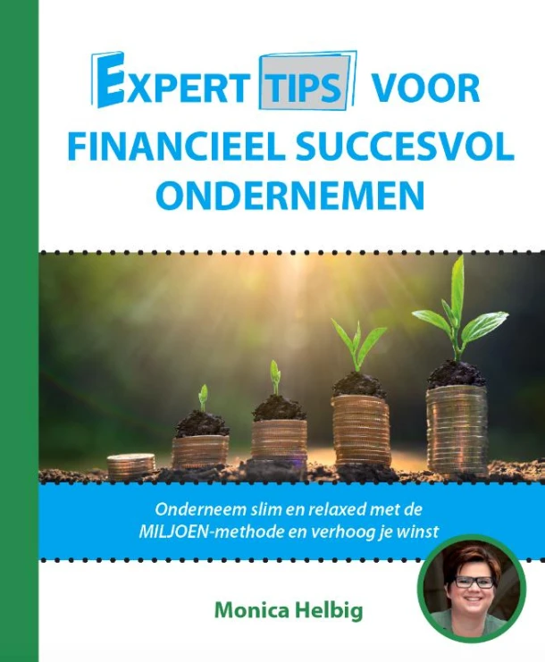 Experttips voor Financieel Succesvol Ondernemen – Monica Helbig – boek cover