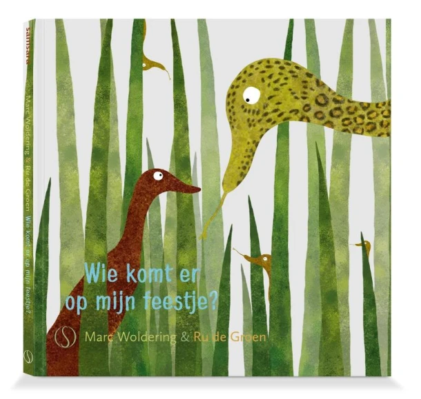 Wie komt er op mijn feestje? – Ru de Groen – boek cover