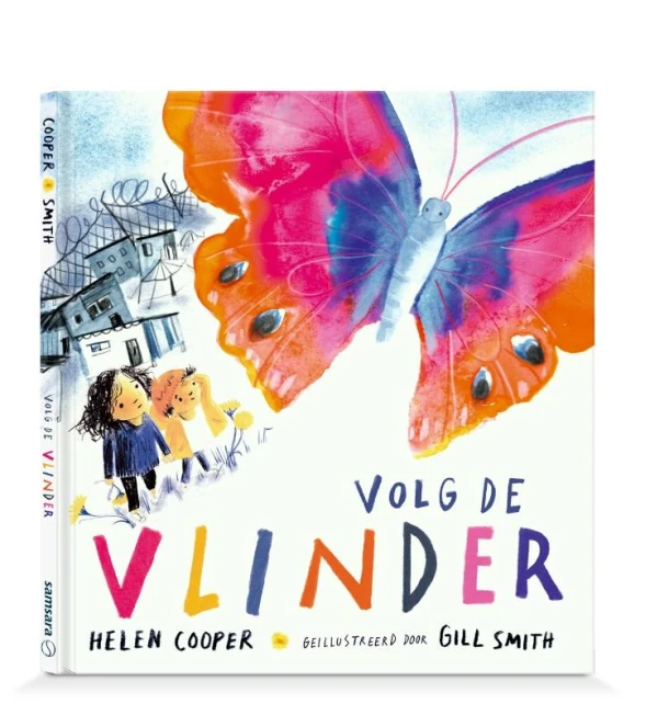 Volg de vlinder – Helen Cooper – boek cover
