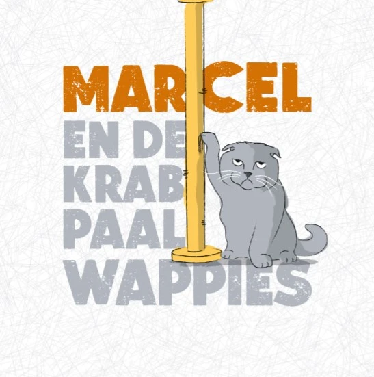Marcel en de krabpaalwappies – Leander Biltges – boek cover