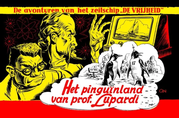 Het pinguïnland van prof. Lupardi – Pieter Kuhn – boek cover