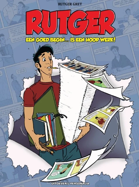 Rutger - Een goed begin ... is een hoop werk! – Rutger Gret – boek cover