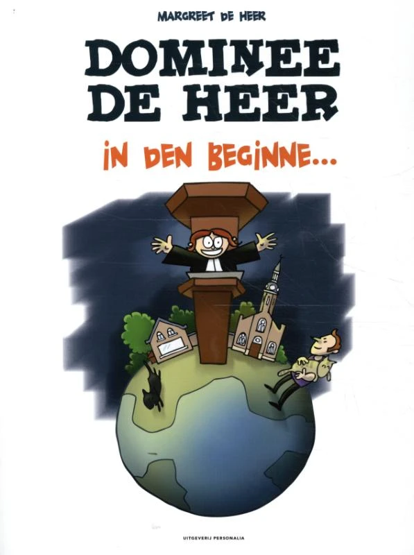 Dominee de Heer - In den beginne... – Margreet de Heer – boek cover