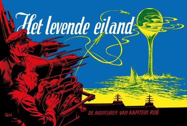 Het levende eiland – Pieter Kuhn – boek cover